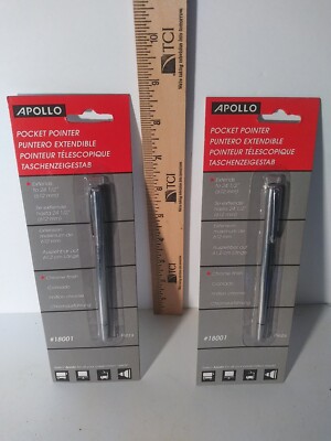 Apollo Extendable Pocket Pointer APO18001 2x...New..Ships Fast