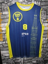 Vintage Modena SBM  basket basketball vest canotta Large match worn