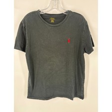 Polo Ralph Lauren Mens TShirt Black Crew Neck Short Sleeve Pony Logo Size M