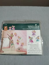 wallies wallpaper cutouts Purple Pink Princess Fairies