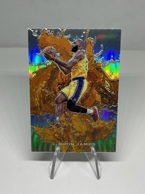 #ad LeBron James 2024 Panini Black Friday Splash Of Color 99 Lakers Card #LJ Read $249.99