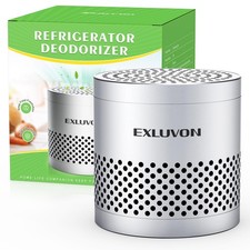 Fridge Deodorizer, Lasts for 10 Years Refrigerator Deodorizer Odor Eliminator...