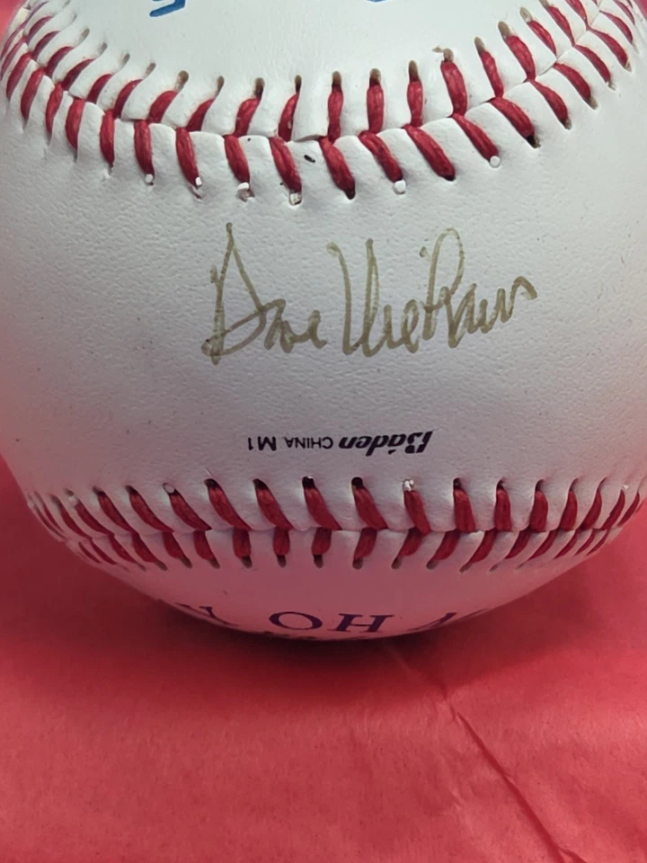 Dave Niehaus MY OH MY Signed Autographed 1995 Mariners Baseball 42/500 WDC TS. - Image 2 of 4