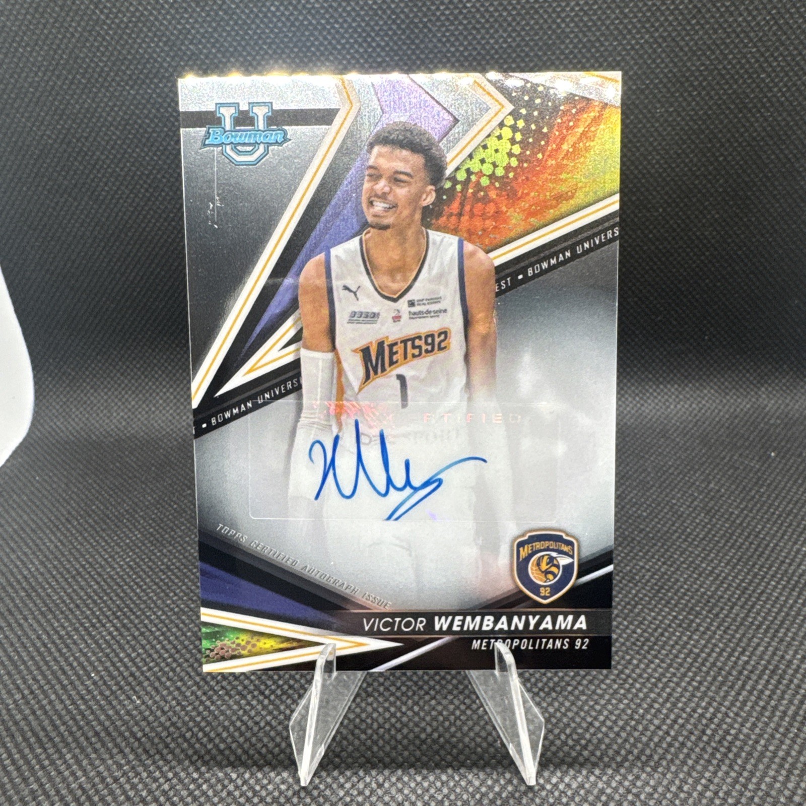 2022-23 Bowman U Best of 2022-23 Auto Victor Wembanyama #BOA-VW