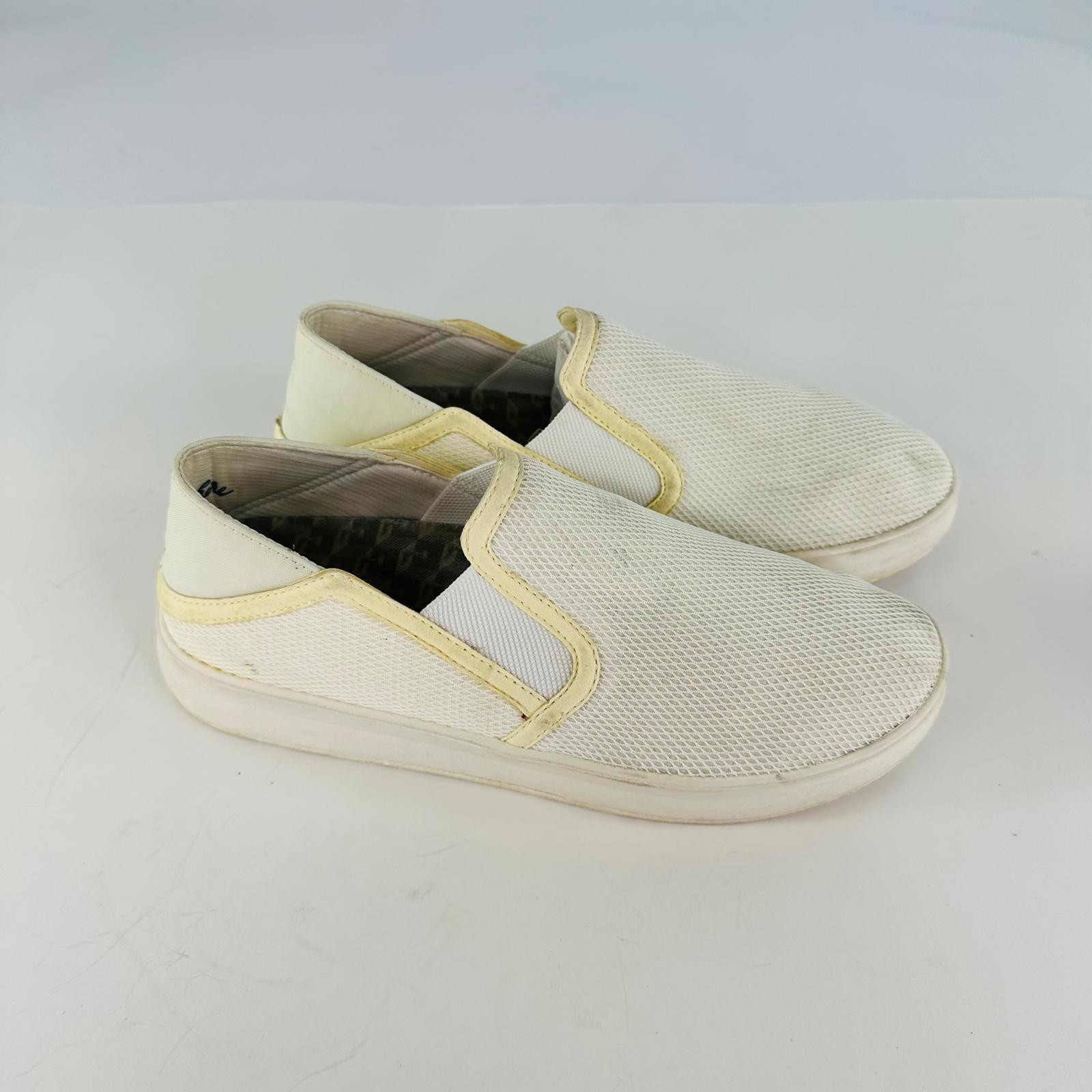 OluKai Ki'ihele off White Canvas Slip-On Sneakers US 9 Womens Comfort Shoes thumbnail 4