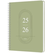 Monthly Planner 2025-2026, Calendar 24 Months Planner with Flexible PVC Cover