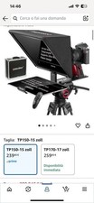 Desview TP150 Teleprompter 15” - Come Nuovo, Usato 2 Volte - Valigetta Inclusa