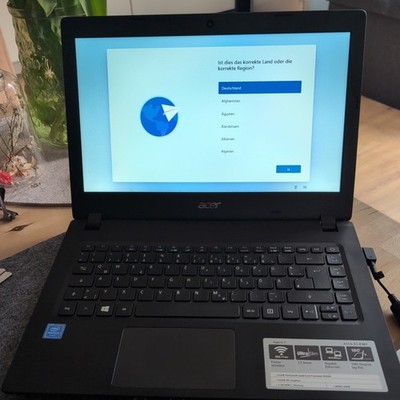 Acer Aspire 1  Notebook - 4GB RAM, 64GB eMMC, Win 11 vorinstalliert 