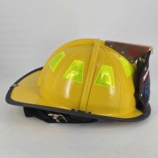 2016 MSA Cairns 1044 C-TRD Firefighter Helmet NFPA With Retractable Eye Shield