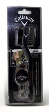 Callaway Golf Club Brush /Groove Cleaner  Shoe Cleaning Brush-Retractable Cord