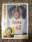 Photo of 1984 Topps Traded #109T Jim Slaton California Angels Baseball Card