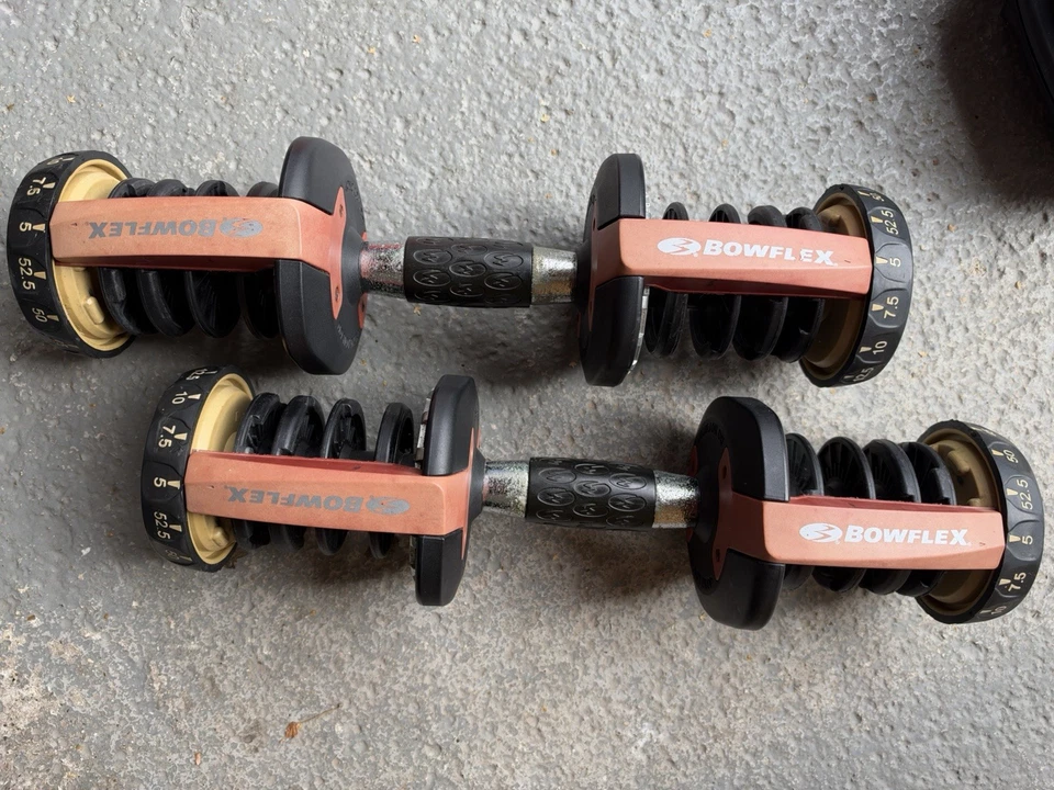 Bowflex Dumbbells 552 Adjustable Hand Dumbbells Set Of Two 5lbs - 52.5lbs, photo 3 of 5