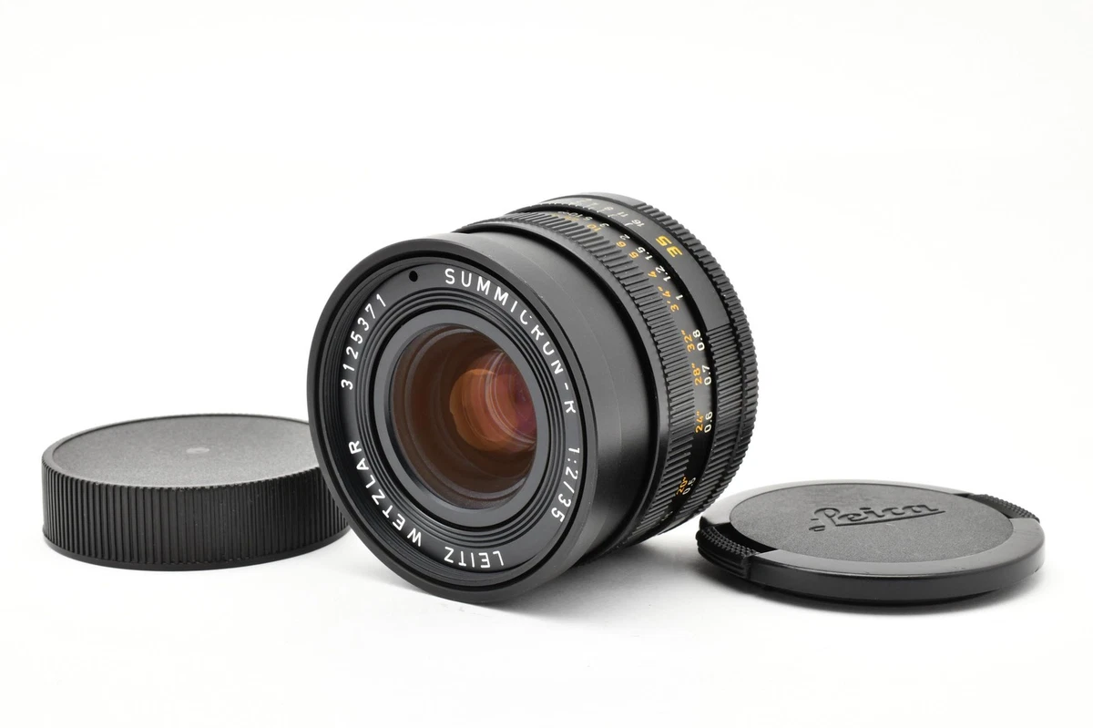 Leica SUMMICRON-R 35mm Focal f/2 Camera Lenses for sale - eBay
