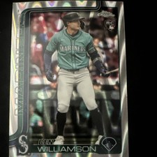 Topps 2025 Chrome Update Rookie Ben Williamson USC168 Mariners Baseball