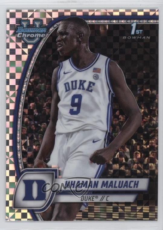 2024-25 Bowman U Chrome X-Fractor Khaman Maluach #46 12g7
