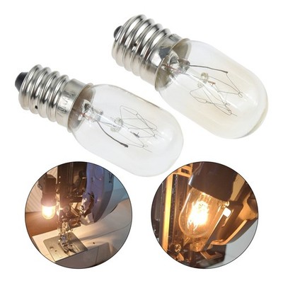 1pc Sewing Machine Bulb Lamp E14/E17 Voltage 110V Power 15w Push In Light Bulb