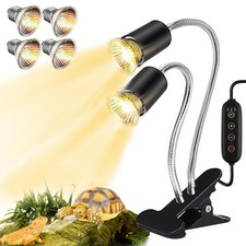 Turtle Heat Lamp for Reptile,UVA Light for Turtle,Bearded Dragon Basking Ligh...