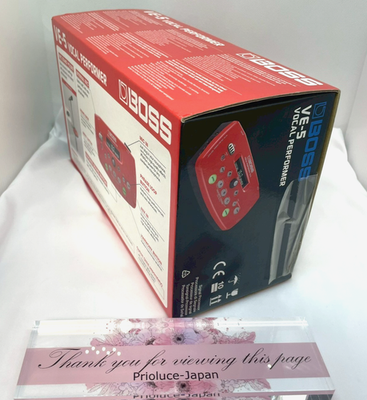 Boss VE-5 Vocal Performer - Red for sale online | eBay