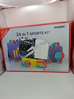 24 in 1 Switch Sports Accessories Bundle with Storage Bag Compatible with Nin...