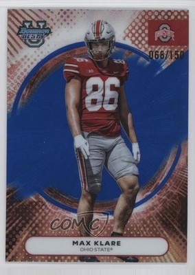 2025 Bowman U Blue Refractor 68/150 Max Klare #88 0j3l