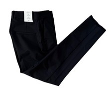 New H M Elastic Waist Slacks Pants 6 Pantalon Taille Standard Regular Waist