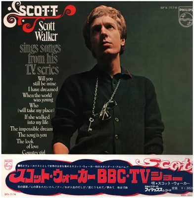 LP Scott Walker Scott (Scott Walker Sings Songs From His T.V. Series) = スコット・ウォ