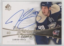 2011-12 SP Authentic Sign of the Times Jared Boll #SOT-BL Auto 10gl