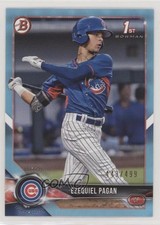 2018 Bowman Draft Sky Blue 443/499 Ezequiel Pagan #BD-106 y8h