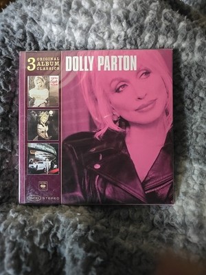 DOLLY PARTON- 3 Albums 3-CD Set NEW** Eagle When She Flies/Slow Dancing/Limozeen