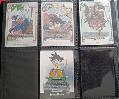 Konvolut 4 - Dragon Ball Super Manga Booster 01 SB01 - 3 Alt Art +Energy Marker