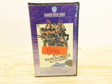 Police Academy 2: Their First Assignment Beta Betamax Warner Home Video 80's