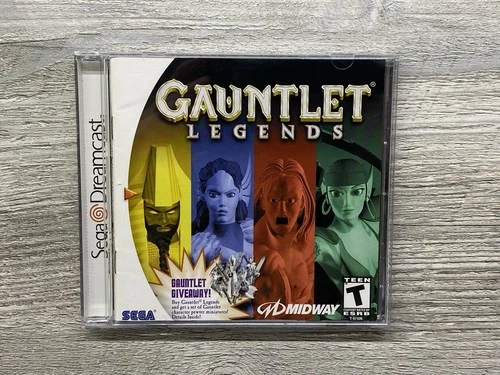 Gauntlet Legends Sega Dreamcast- CIB w/Manual & Reg Card! EXCELLENT + Mint Disc!