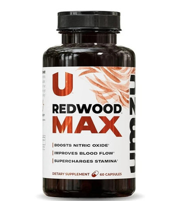 UMZU Redwood MAX 60 Capsules | Boost Nitric Oxide, Blood Flow & Stamina USA