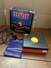 Wico Command Control 9-Pin Trackball Joystock Atari Commodore Computers 72-4545