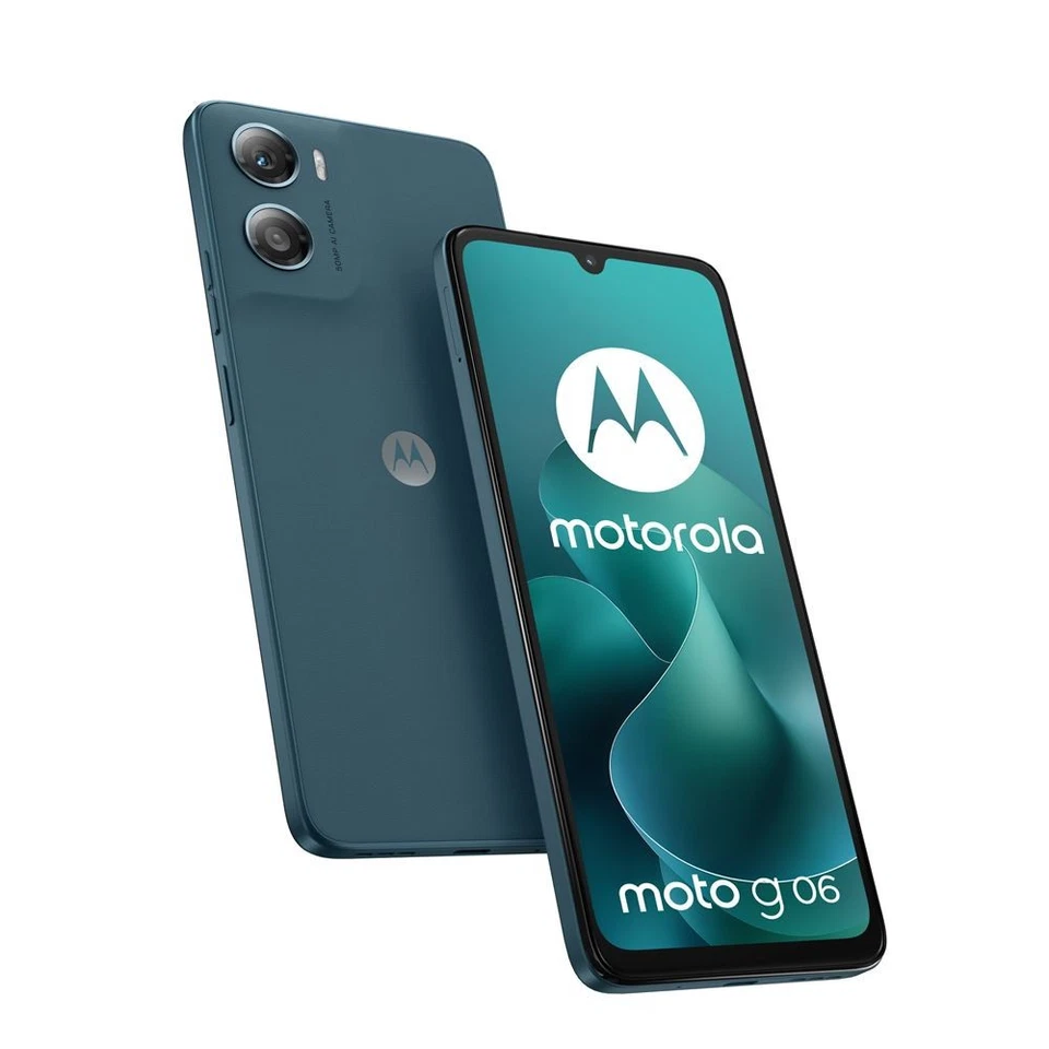 Smartphone Motorola Moto G06 6,88 Double SIM 64 Go Tapestry Bleu - Photo 1/1