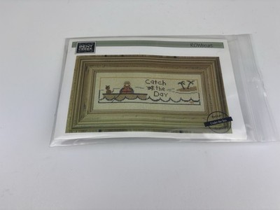 Bent Creek Fishing ROWboat Counted Cross Stitch Kit 3S