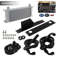 15-Reihen-Ölkühler mit Halterung Ölfilterplatte für Subaru WRX EJ205 EJ255 01-05