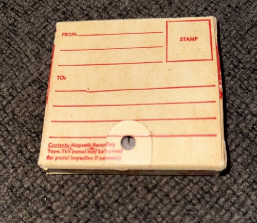 Vintage Audio Magnetics 3" Magnetic Recording Tape – Original Mailing Box - Picture 2 of 3
