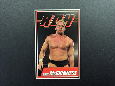 NIGEL MCGUINNESS 2008 ROH Ring of Honor Wrestling Jumbo Oversized card
