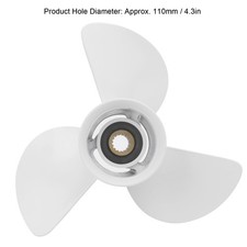 Marine 13 1/4 X 17-K 6E5-45945-01-EL Boat Motor Propeller For Yamaha Outboard