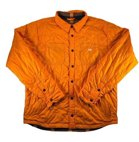 The North Face North Point Giacca di Flanella Isolata Cappotto a Scatto Reversibile L Usato - Foto 2 di 9
