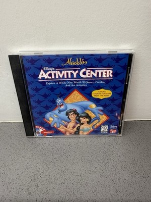 Disney Aladdin Activity Center-  PC Game Good Clean Complete Computer game