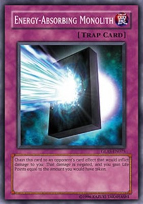Energy-Absorbing Monolith - GLAS-EN075 - Super Rare - 1st Edition - Damaged