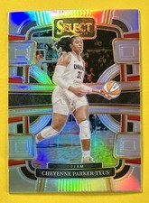 Cheyenne Parker 2024 Panini Select WNBA SILVER PRIZM CONCOURSE Card #62 DREAM