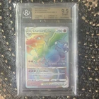 BGS 9.5  Charizard VSTAR Rainbow Rare Secret Brilliant Stars #174 Pokemon