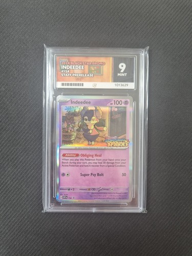 Indeedee graded ACE 9 for sale on eBay