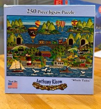 Unbranded jigsaw puzzle, Whale Tales, art by ...