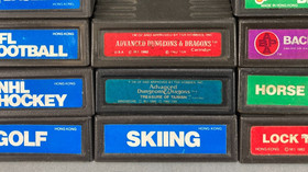 Lot of 19x Intellivision Video Game Cartridges w/ Overlays (Working)