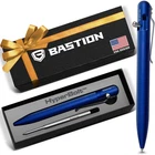 BASTION Aluminum Bolt Action Pen | Royal Blue | CNC Machined | EDC Gift
