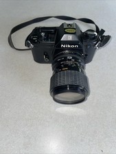 Nikon EM 35mm Film Camera and Lens From JAPAN